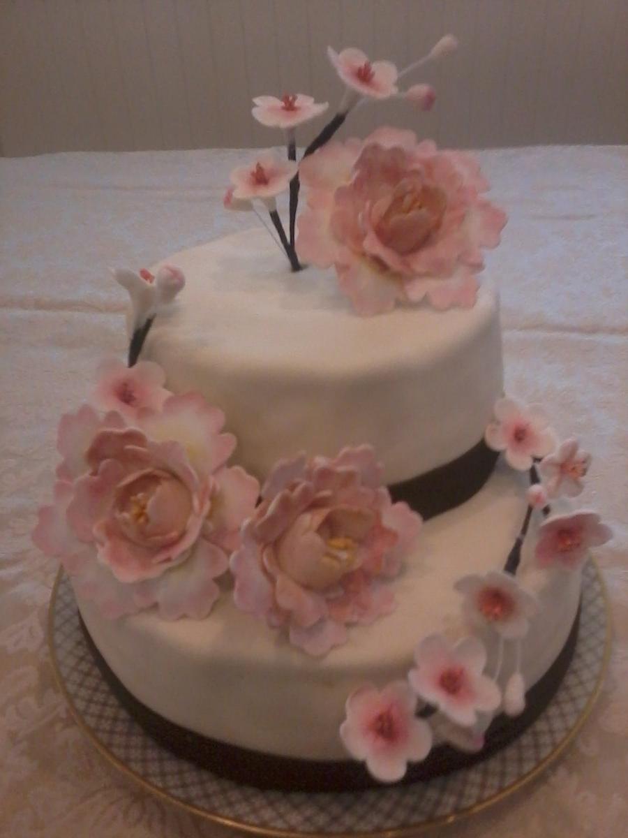 Cherry Blossom Cake by