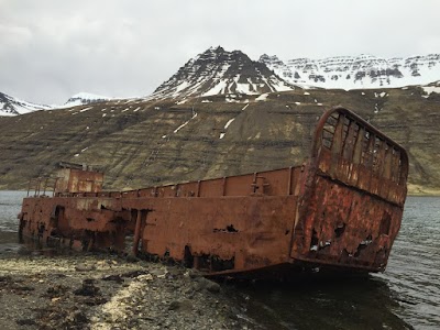 Photos of WWII US Navy LCM ship wreck