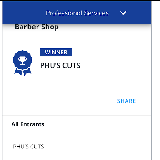 PHU’S CUTS logo