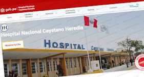 Hospital Cayetano Heredia - Citas Médicas Virtuales - Nuevo servicio online - Link wwwhospitalcayetanogobpe