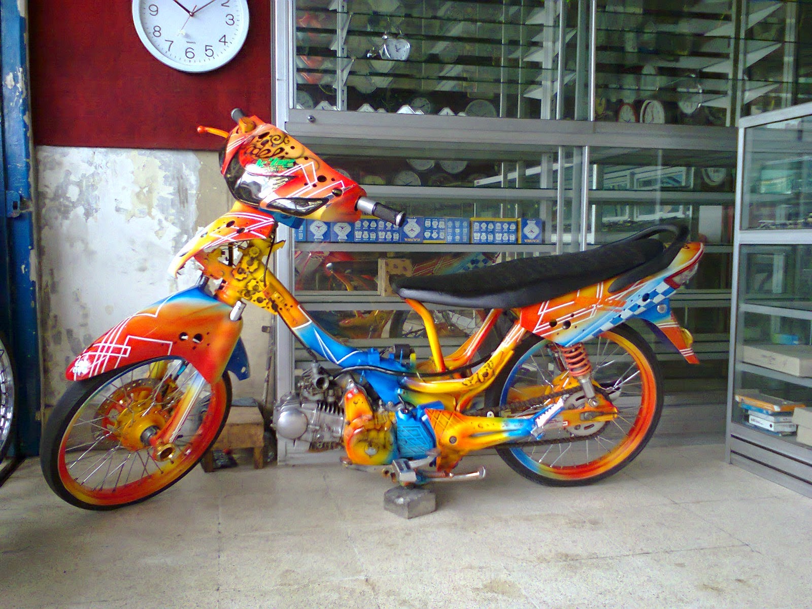 modifikasi supra fit 2004