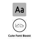 Cute Font Boost icon