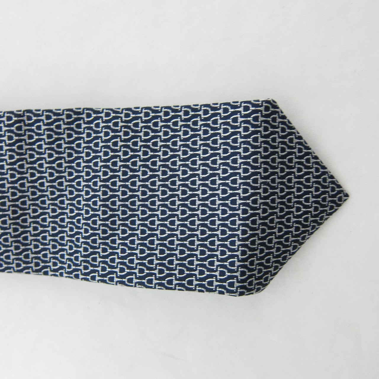 Hermès Heavy Silk Horse Bit Tie