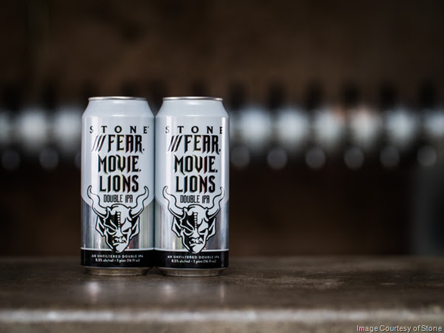 Stone Brewing Releases Year-Round Unfiltered East Coast IPA:  ///Fear.Movie.Lions