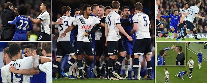 sport: Chelsea 2 – 1 Tottenham Hotspur [Premier League] Highlights 2016/17