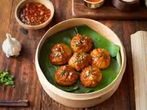 Soya Schezwan Momos