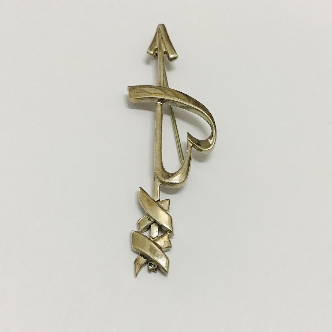 Tiffany & Co. Sterling Heart Pin