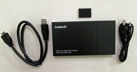 Inateck, USB, HDD, 인클로저, 검토, 테스트