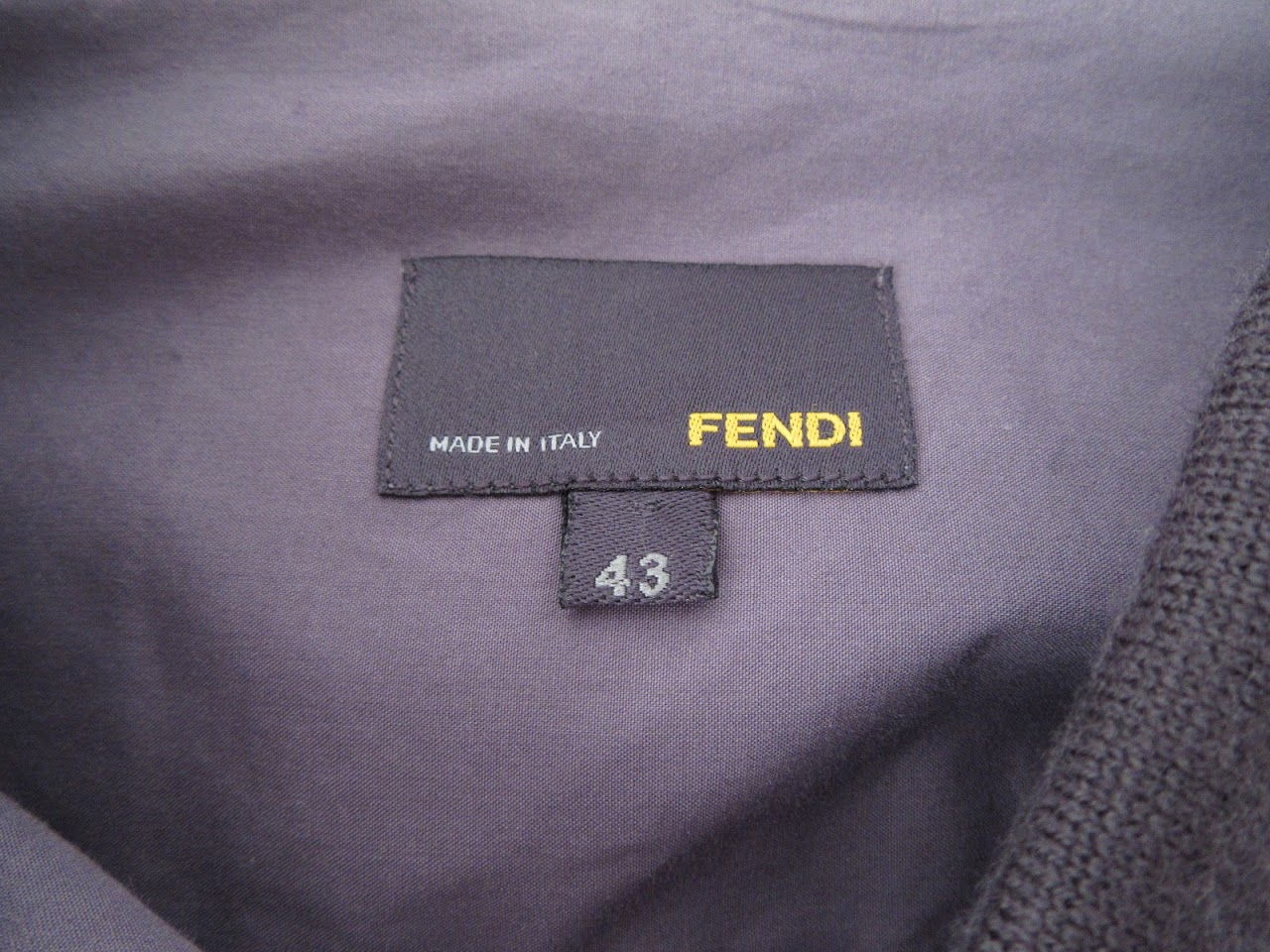 Fendi Ombre Long Sleeve Dress Shirt