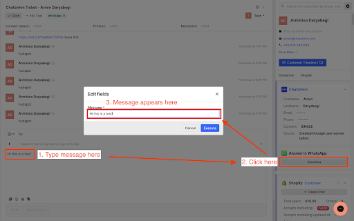 Gorgias Chatarmin Input Assistant