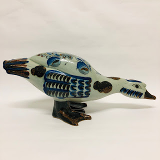 Ken Edwards Style Mexican Stoneware Duck