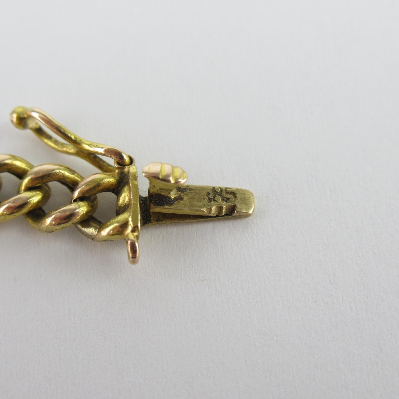 14K Gold, DIamond, and Sapphire Bracelet