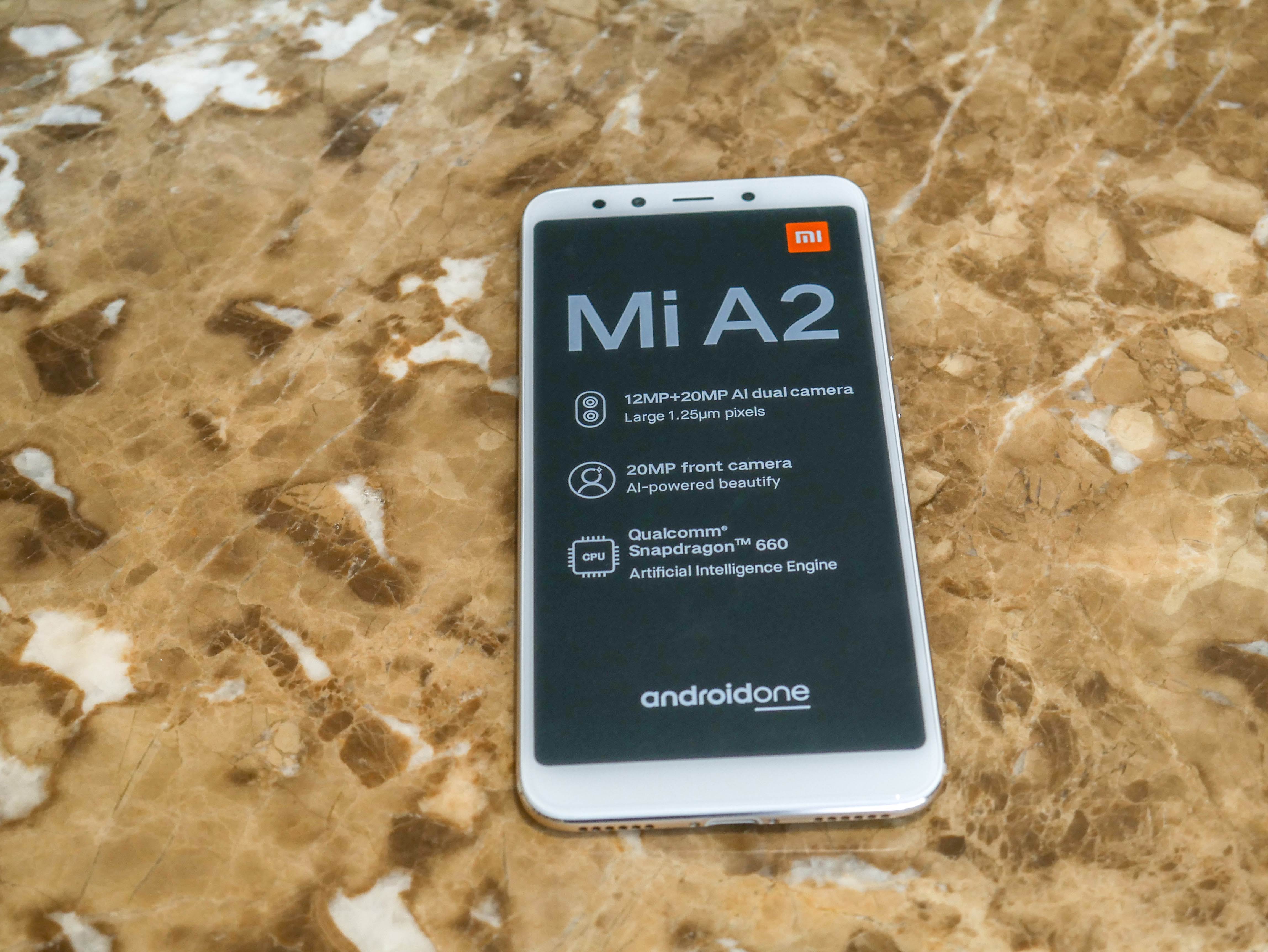 جوال Xiaomi Mi A2 المميز بمواصفات قوية ومشروع يعمل بخدمة جوجل الرائعة