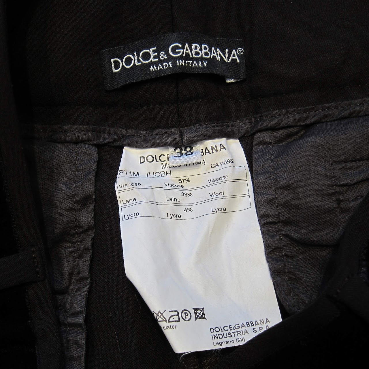 Dolce & Gabbana Dark Brown Trousers