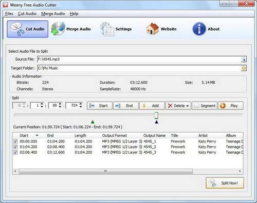 weeny-free-audio-cutter