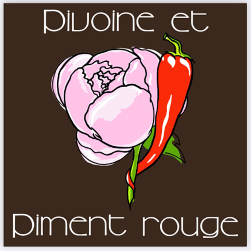 Pivoine et Piment Rouge logo