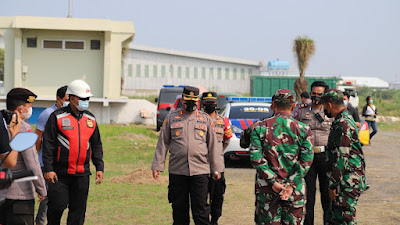 Kunjungan Kerja Kapolres Gresik ke Kawasan PT. JIIPE Kec. Manyar