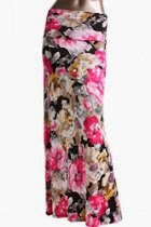 <br />Women's Maxi Skirt -Stretchy, Soft Fabric