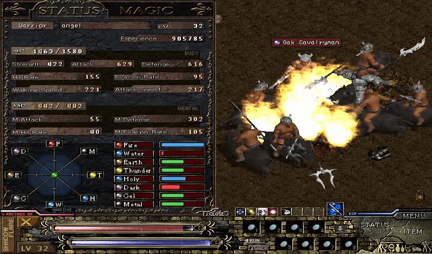 Hình ảnh trong game Shadowflare (screenshot)