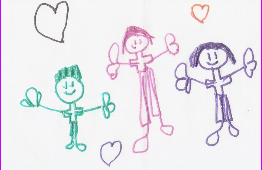 Dibujosde niños y familia - Imagui