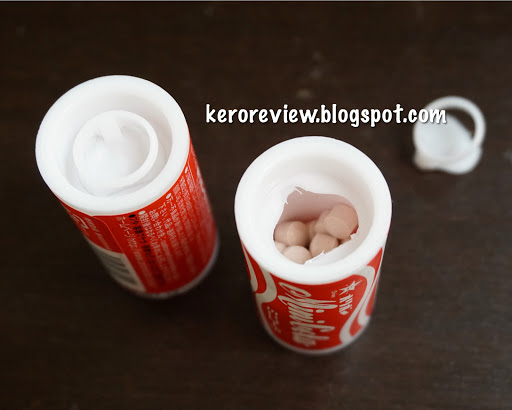 รีวิว โอริออน ลูกอมรสโคล่า (CR) Review mini coca cola candy, Orion Brand.