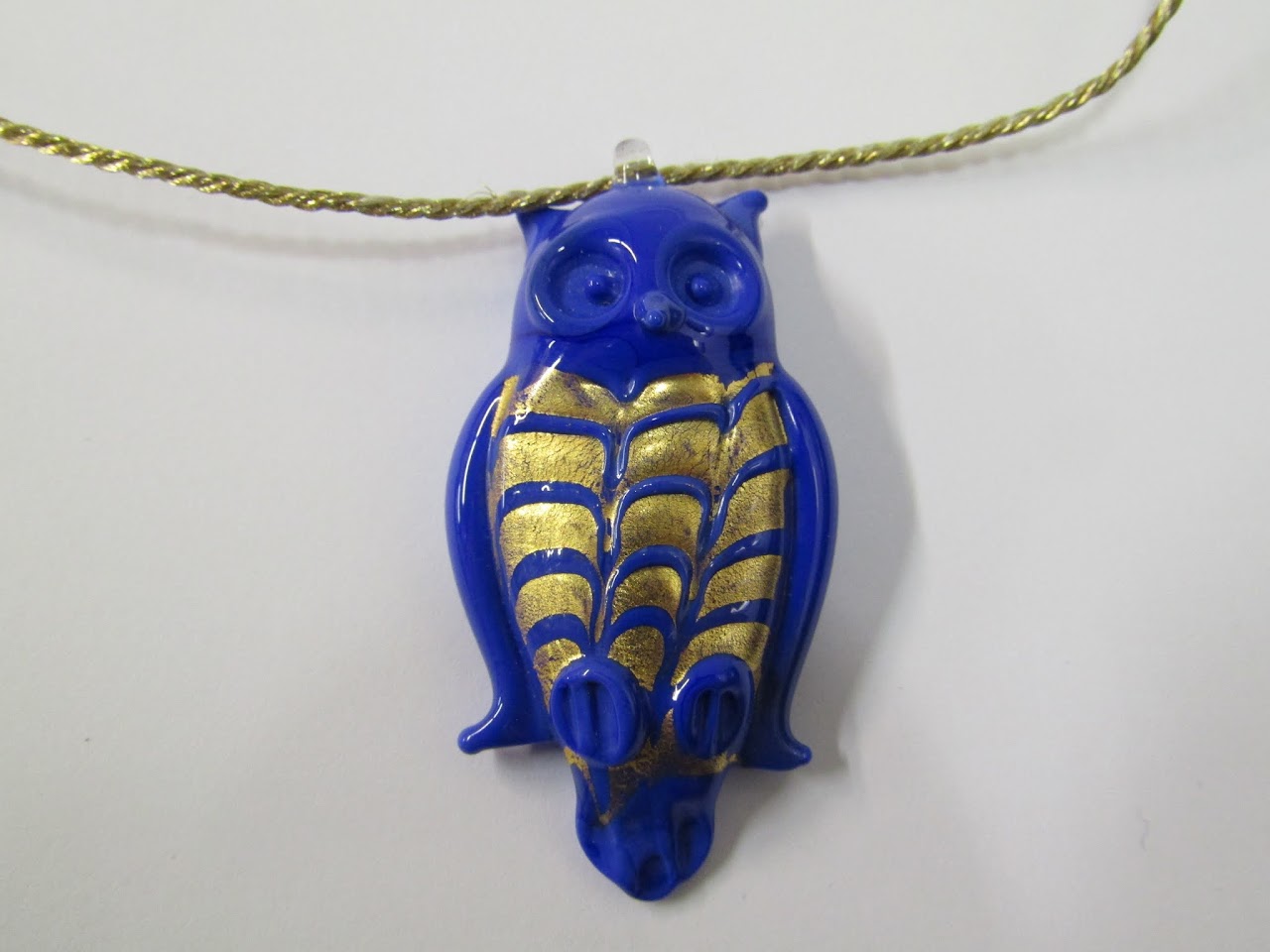 Yummi Glass Owl Necklace