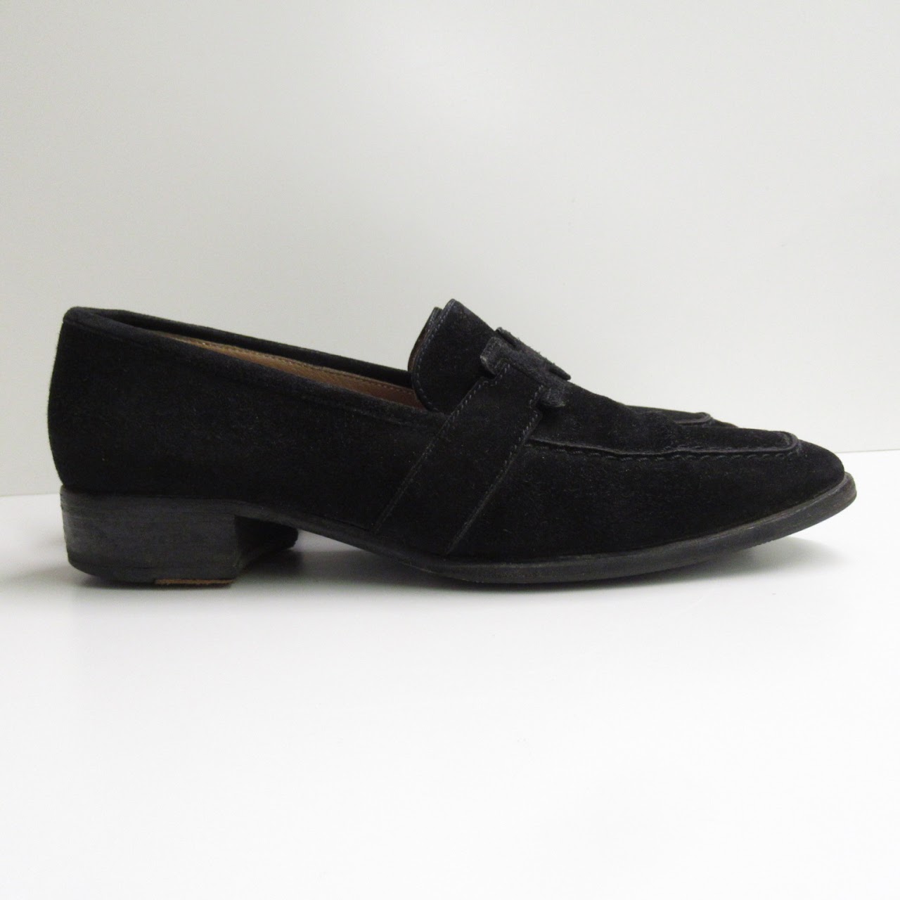 Hermès Suede Loafers