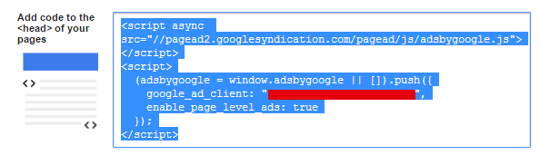 adsense page-level ads code