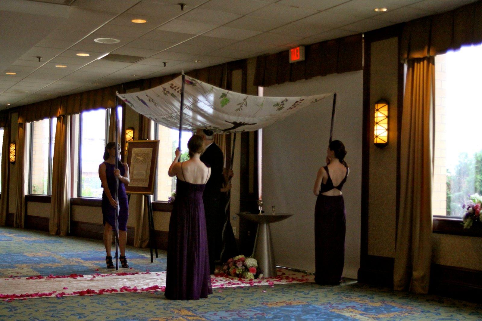 stood under the Chuppah...