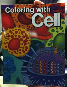 Cell colouring book