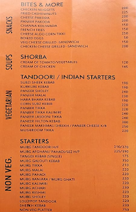 Celebrations Family Dining Bar menu 2