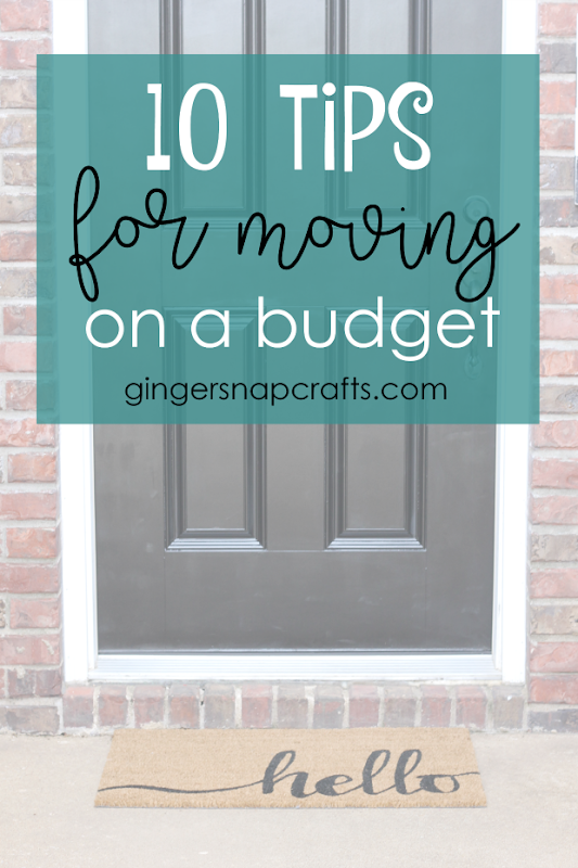 10 Tips for Moving on a Budget #moving #budget #tips