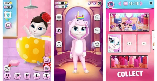 لعبة صديقتي My Talking Angela مهكرة