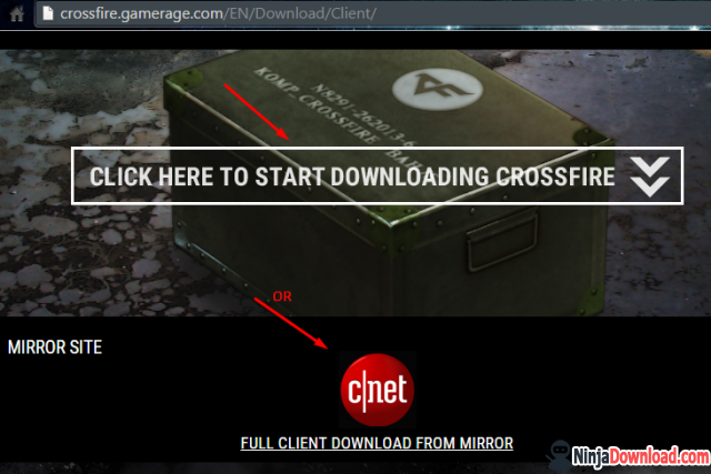 Download crossfire europe from homepage