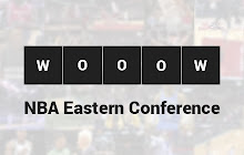 Wooow New Tab - NBA Eastern Conference small promo image