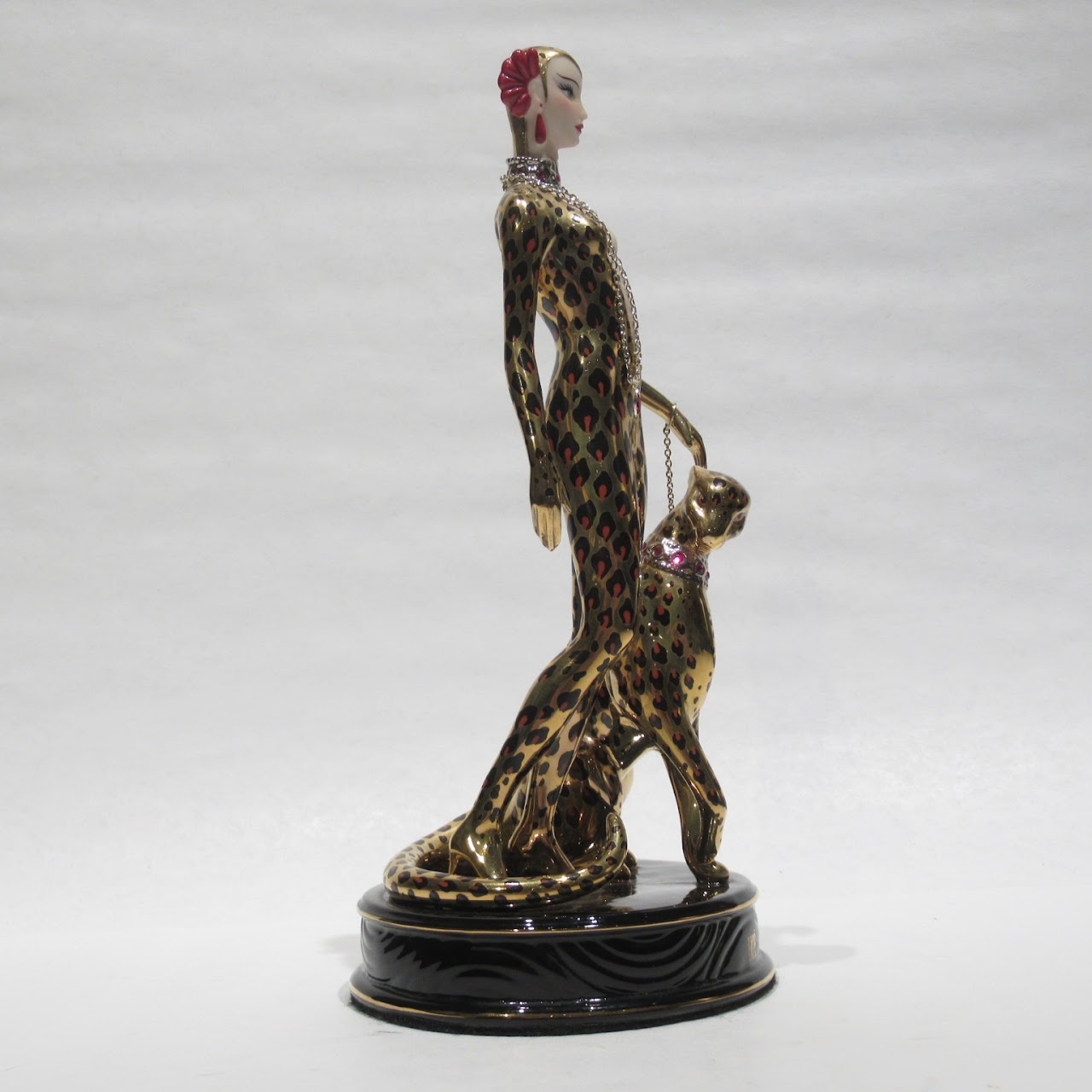 House of Erté Leopard Figurine