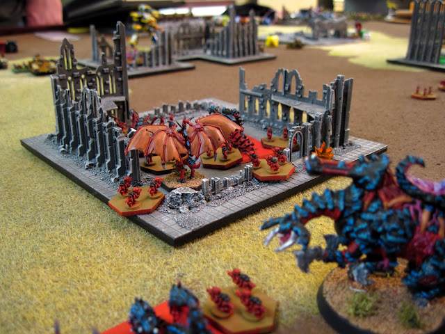 Jon's bug facing Sean's Reaver down.