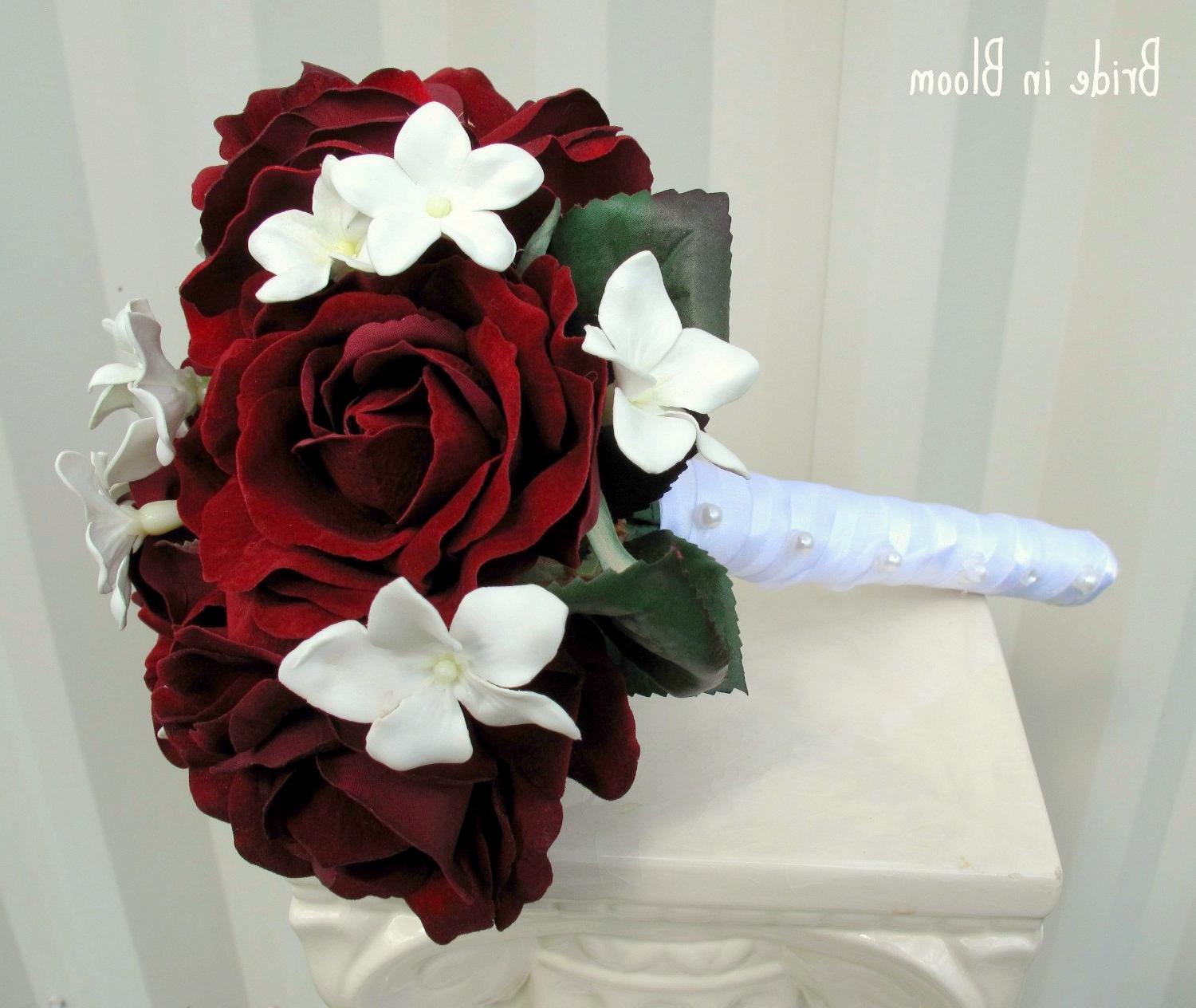 Bridal bouquet red velvet