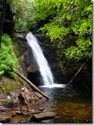 Courthouse Falls is other worldly