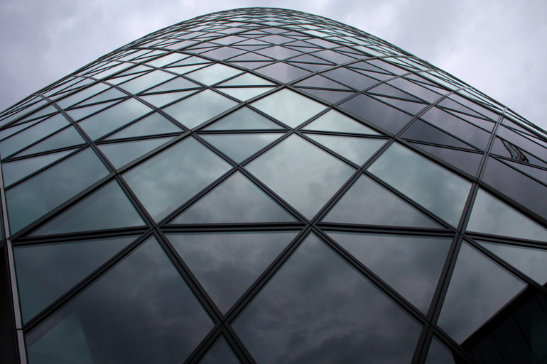 london architecture 30 st mary axe jerkin close close up