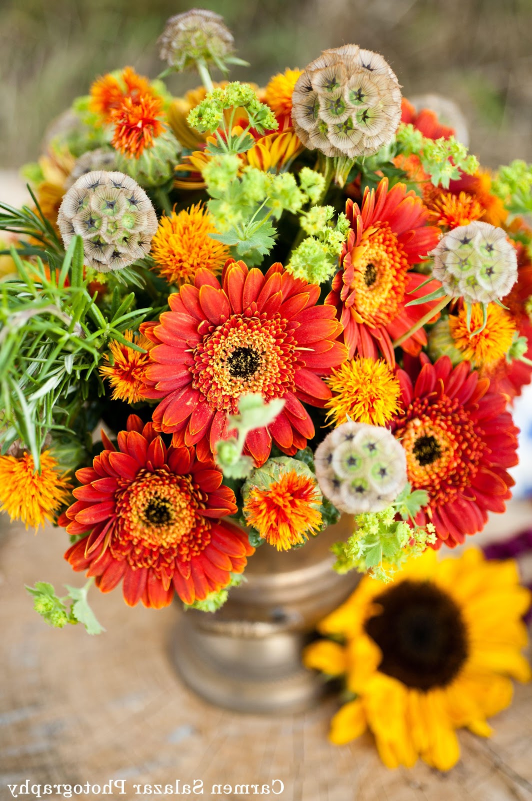 simple fall centerpieces for