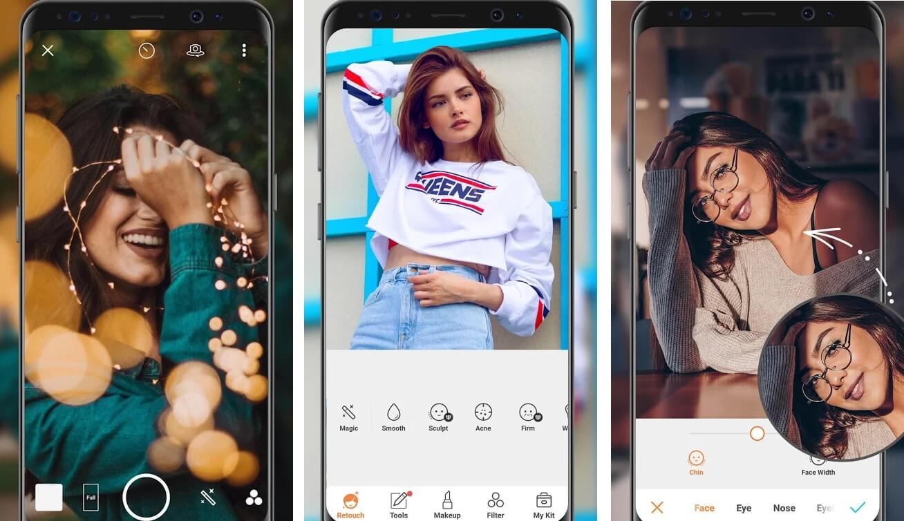 AirBrush |  Nejlepší aplikace pro úpravu fotografií pro Android v roce 2020