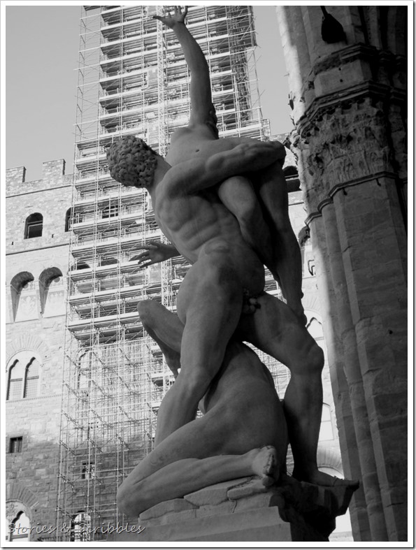 The Rape of the Sabine Women (Piazza della Signoria, Florence) The Rape of the Sabine Women (Piazza della Signoria, Florence)