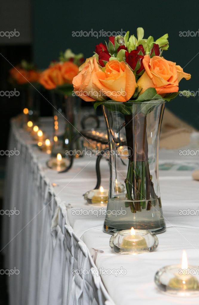 head table at a wedding