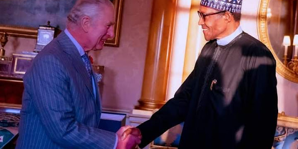 Photostory: Buhari Meets King Charles III