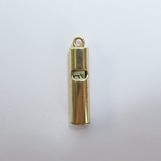 14K Gold Mezuzah Pendant