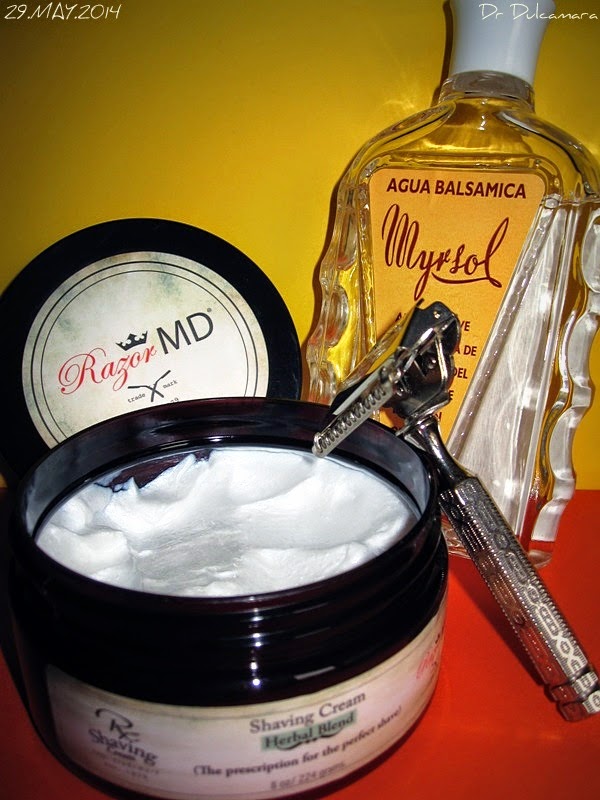 Razor MD Herbal Blend crème à raser (non moussant) SOTD1