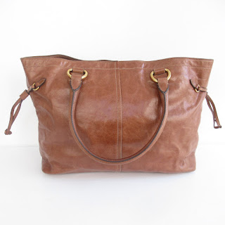 Prada Brown Leather Shoulder Bag