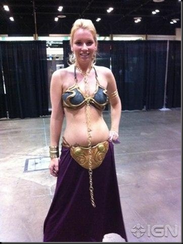 Princess Leia - Golden Bikini Cosplay_865825-0062