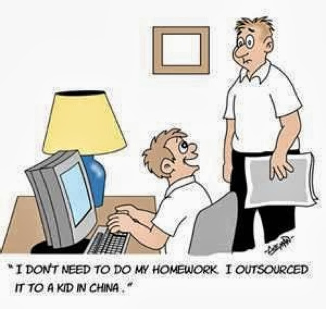 homework funny cartoon